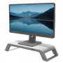 Fellowes Soporte para monitor de ordenador con 3 alturas ajustables - Hana LT Elevador de monitor - Soporte de monitor ajustable ergonómico para ordenador - Peso máximo 22,6 kg - Blanco