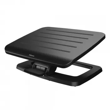 Fellowes Reposapiés bajo el escritorio – Hana LT Reposapiés ergonómico – Reposapiés para oficina y hogar – Negro