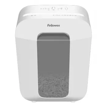 Fellowes Serie LX Powershred LX50 (blanco) Destructora de corte en partículas – bloqueo de seguridad patentado