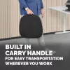 Fellowes Cojín para silla de oficina Breyta Cojín de confort con hueco para el coxis