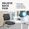 Fellowes Cojín para silla de oficina Breyta Cojín en cuña con hueco para el coxis