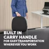 Fellowes Cojín para silla de oficina Breyta Cojín en cuña con hueco para el coxis