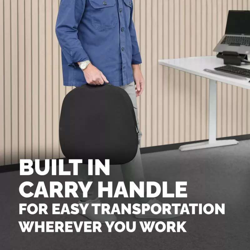 Fellowes Cojín para silla de oficina Breyta Cojín en cuña con hueco para el coxis