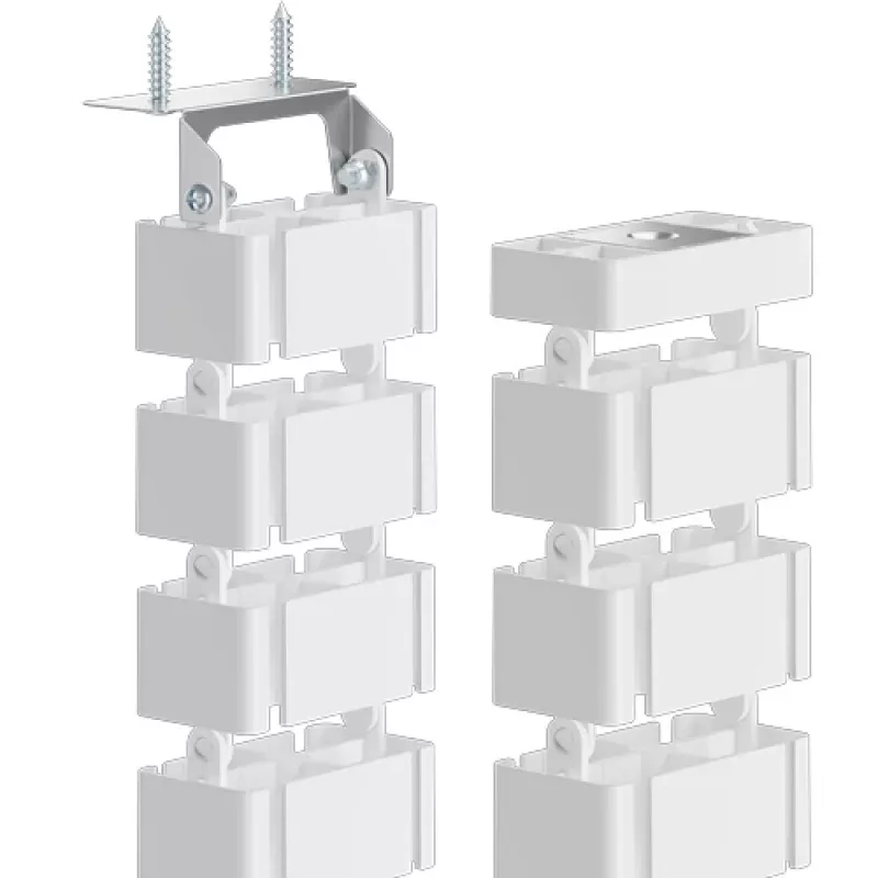 Fellowes 100136872 Organizador de cables para escritorio funda de cables Blanco 1 ud.