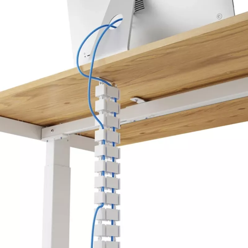 Fellowes 100136872 Organizador de cables para escritorio funda de cables Blanco 1 ud.