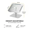 Fellowes Alumia Laptop-Riser – Soporte para portátil de escritorio, tamaño máx. 15 pulgadas, peso máx. 5 kg, Plata