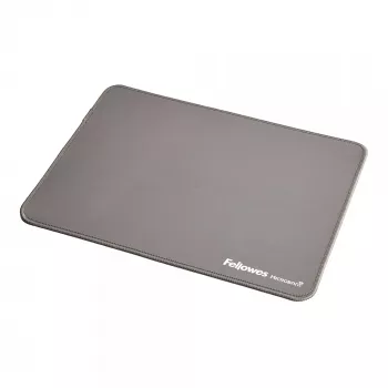 Fellowes Breyta XL Alfombrilla de ratón con base antideslizante Alfombrilla de ratón XL con protección antibacteriana Gris