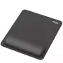 Fellowes Breyta Alfombrilla de ratón con reposamuñecas Alfombrilla de ratón con reposamuñecas y protección antibacteriana Alfombrilla de ratón ergonómica Negra