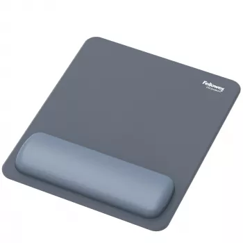 Fellowes Breyta Reposamuñecas para alfombrilla de ratón Reposamuñecas con protección antibacteriana Alfombrilla de ratón ergonómica Marine