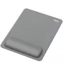 Fellowes Breyta XL Alfombrilla de ratón con reposamuñecas Alfombrilla de ratón XL con reposamuñecas y protección antibacteriana Alfombrilla de ratón ergonómica Gris
