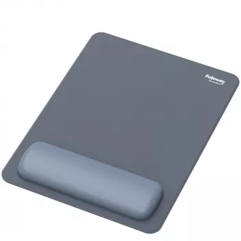 Fellowes Breyta XL Alfombrilla de ratón con reposamuñecas Alfombrilla de ratón XL con reposamuñecas y protección antibacteriana Alfombrilla de ratón ergonómica Marine