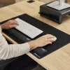 Fellowes Reposamuñecas Breyta Palm Rest con protección antibacteriana reposamuñecas ergonómico Negro