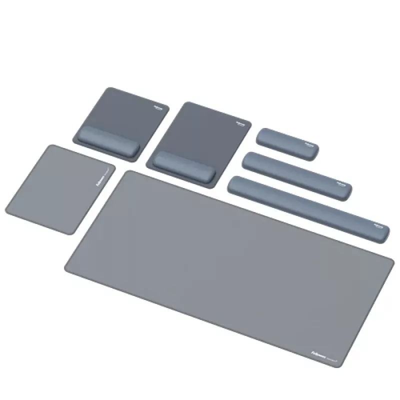 Fellowes Reposamuñecas Breyta Reposamuñecas con protección antibacteriana Reposamuñecas ergonómico Marine