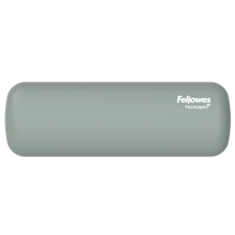 Fellowes Reposamuñecas Breyta Palm Rest con protección antibacteriana Reposamuñecas ergonómico Sage