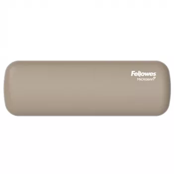 Fellowes Reposamuñecas Breyta Palm Rest con protección antibacteriana reposamuñecas ergonómico Sand