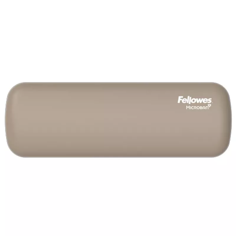 Fellowes Reposamuñecas Breyta Palm Rest con protección antibacteriana reposamuñecas ergonómico Sand