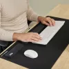 Fellowes Reposamuñecas para teclado Breyta Reposamuñecas para teclado con protección antibacteriana Reposamuñecas ergonómico Negro