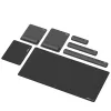 Fellowes Reposamuñecas para teclado Breyta Reposamuñecas para teclado con protección antibacteriana Reposamuñecas ergonómico Negro