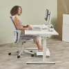 Fellowes Reposamuñecas para teclado Breyta Reposamuñecas para teclado con protección antibacteriana Reposamuñecas ergonómico Sand