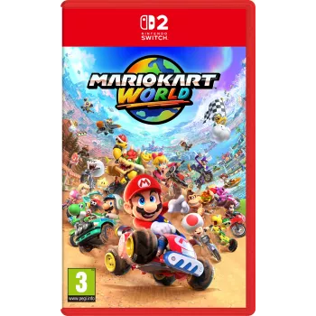 Nintendo Mario Kart World Switch 2 Estándar Chino simplificado, Chino tradicional, Alemán, Neerlandés, Inglés, Español, Francés, Italiano, Japonés, Coreano, Portugués, Ruso Nintendo Switch 2