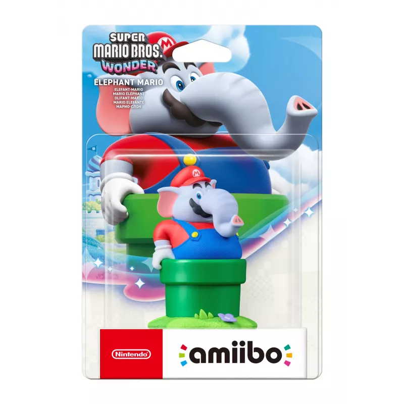 Nintendo Amiibo Mario elefante figura interactiva