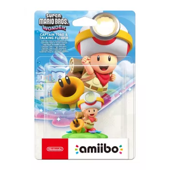 Nintendo Amibo Captain Toad y Talking Flower figura interactiva