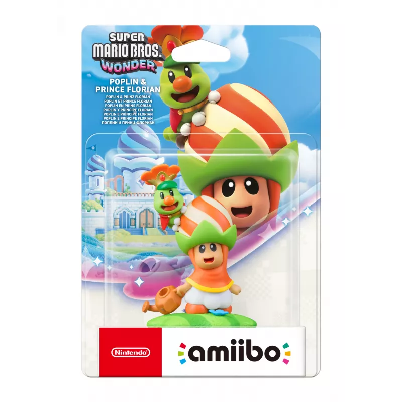 Nintendo Amiibo Poplin y Príncipe Florian figura interactiva