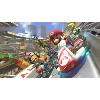 Nintendo Mario Kart 8 Deluxe Standard alemán, inglés, francés, italiano, japonés, neerlandés, portugués, ruso Nintendo Switch