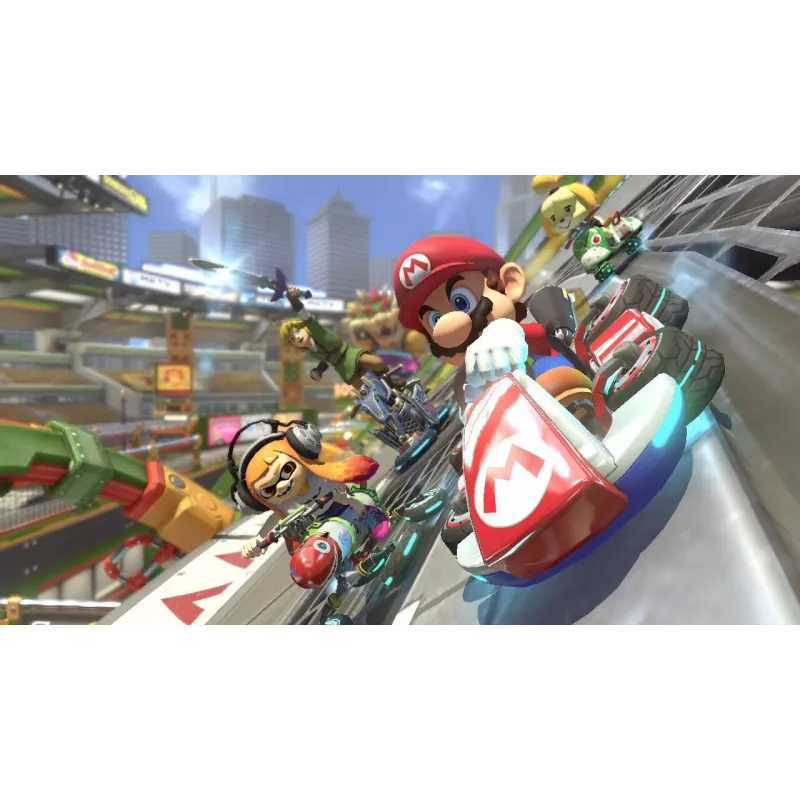 Nintendo Mario Kart 8 Deluxe Standard alemán, inglés, francés, italiano, japonés, neerlandés, portugués, ruso Nintendo Switch
