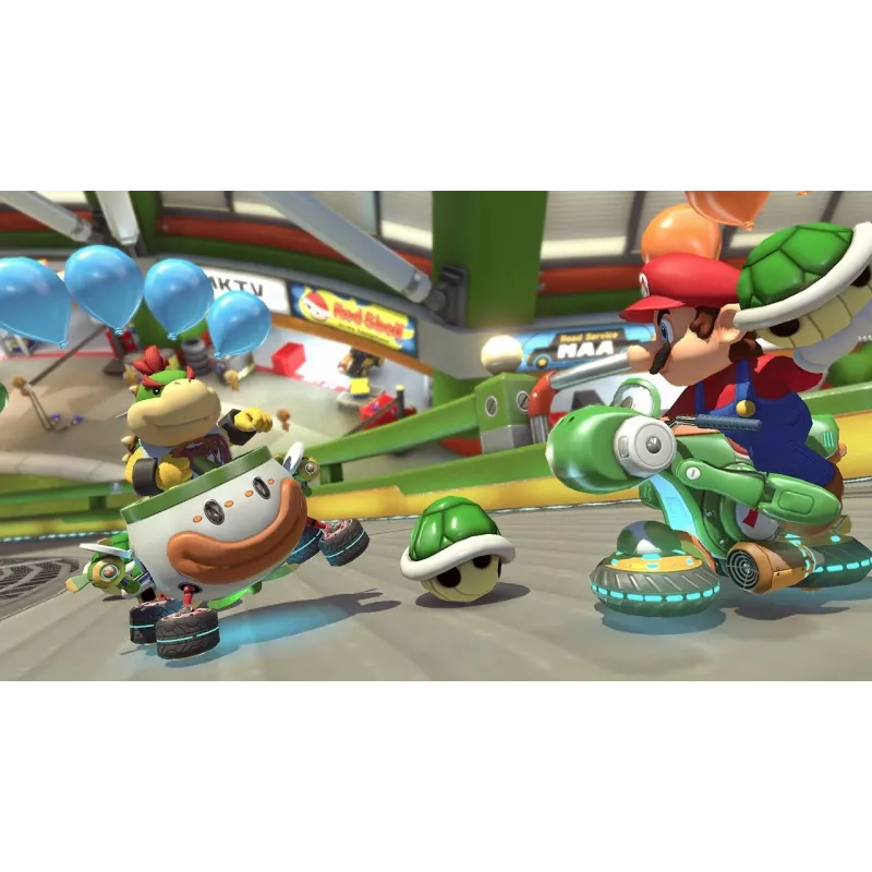 Nintendo Mario Kart 8 Deluxe Standard alemán, inglés, francés, italiano, japonés, neerlandés, portugués, ruso Nintendo Switch