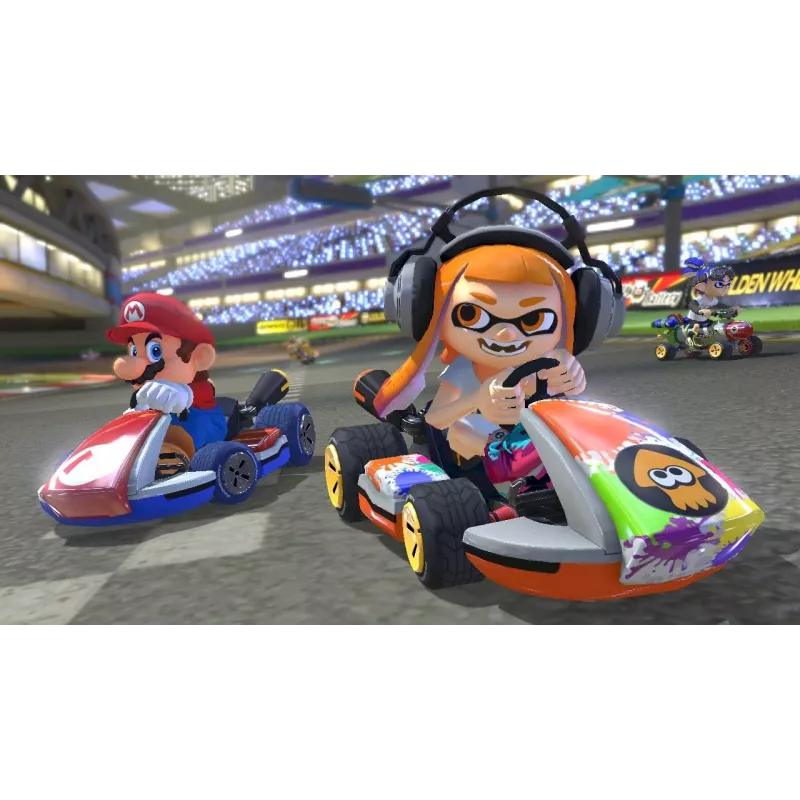 Nintendo Mario Kart 8 Deluxe Standard alemán, inglés, francés, italiano, japonés, neerlandés, portugués, ruso Nintendo Switch