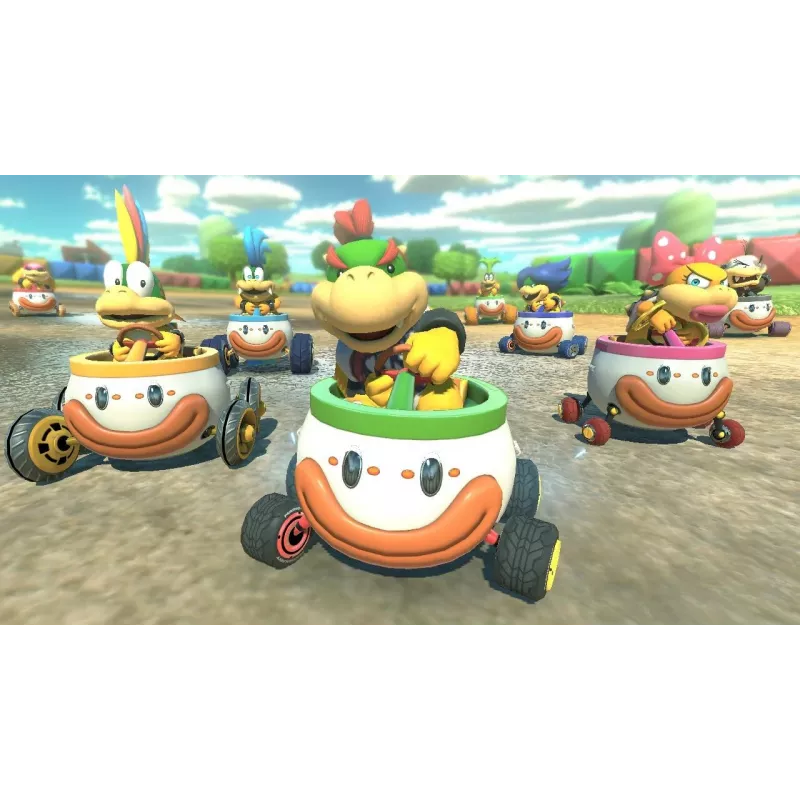 Nintendo Mario Kart 8 Deluxe Standard alemán, inglés, francés, italiano, japonés, neerlandés, portugués, ruso Nintendo Switch