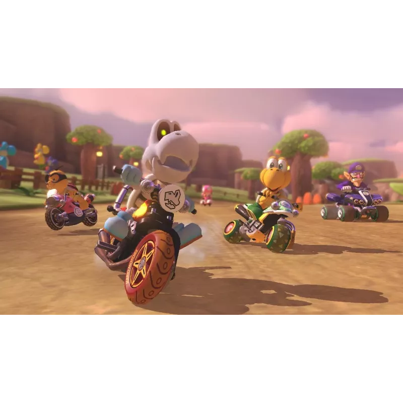 Nintendo Mario Kart 8 Deluxe Standard alemán, inglés, francés, italiano, japonés, neerlandés, portugués, ruso Nintendo Switch