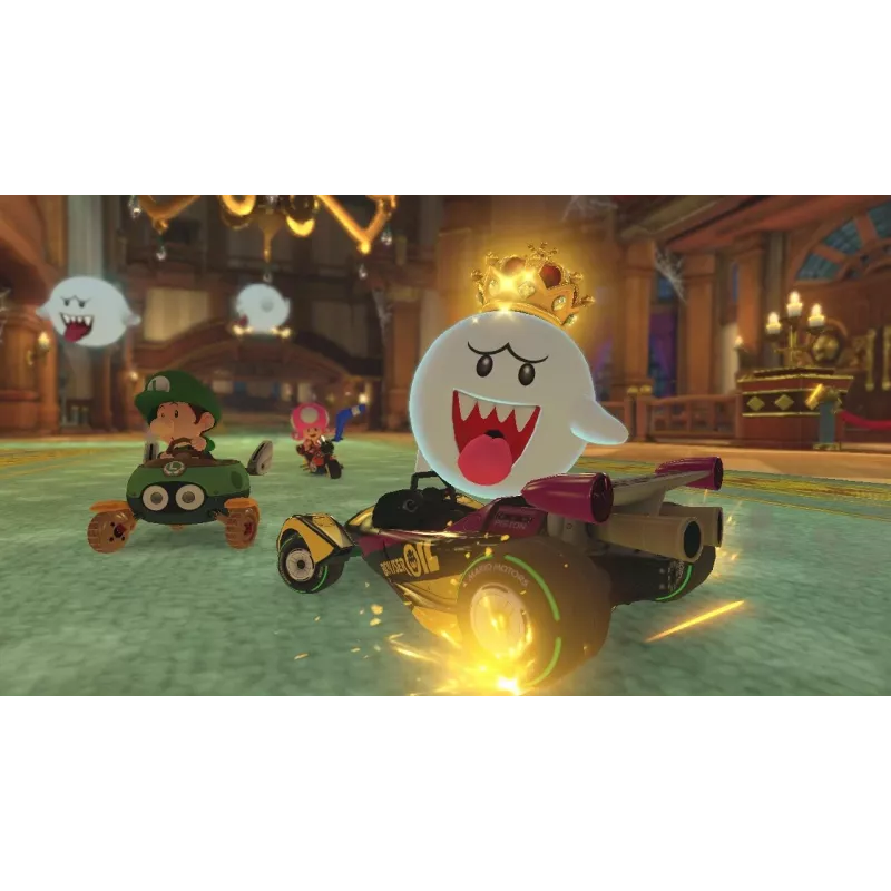 Nintendo Mario Kart 8 Deluxe Standard alemán, inglés, francés, italiano, japonés, neerlandés, portugués, ruso Nintendo Switch