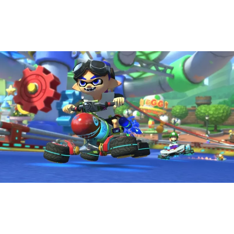 Nintendo Mario Kart 8 Deluxe Standard alemán, inglés, francés, italiano, japonés, neerlandés, portugués, ruso Nintendo Switch