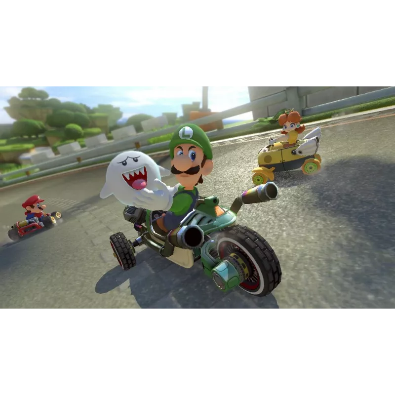 Nintendo Mario Kart 8 Deluxe Standard alemán, inglés, francés, italiano, japonés, neerlandés, portugués, ruso Nintendo Switch