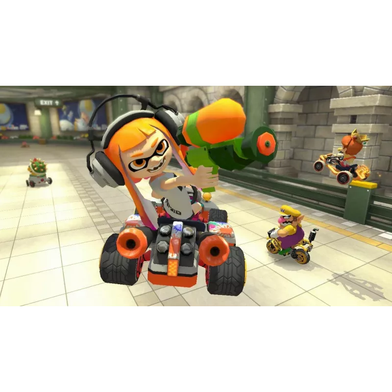 Nintendo Mario Kart 8 Deluxe Standard alemán, inglés, francés, italiano, japonés, neerlandés, portugués, ruso Nintendo Switch