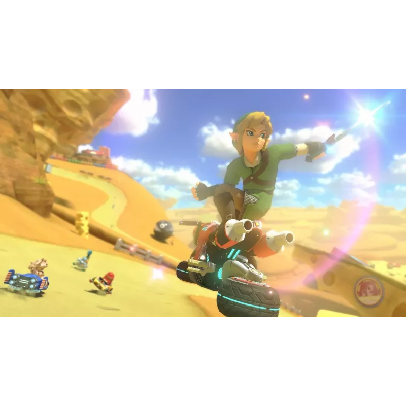 Nintendo Mario Kart 8 Deluxe Standard alemán, inglés, francés, italiano, japonés, neerlandés, portugués, ruso Nintendo Switch