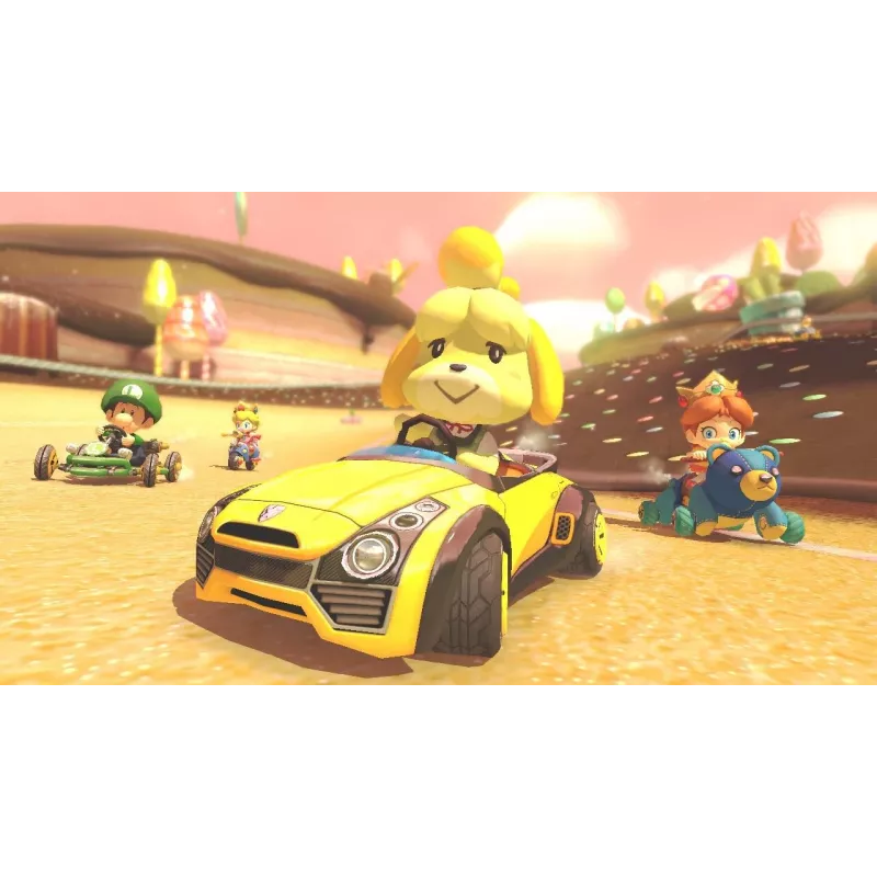 Nintendo Mario Kart 8 Deluxe Standard alemán, inglés, francés, italiano, japonés, neerlandés, portugués, ruso Nintendo Switch