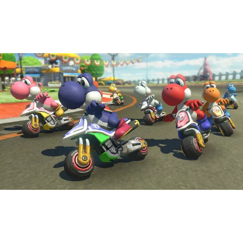 Nintendo Mario Kart 8 Deluxe Standard alemán, inglés, francés, italiano, japonés, neerlandés, portugués, ruso Nintendo Switch
