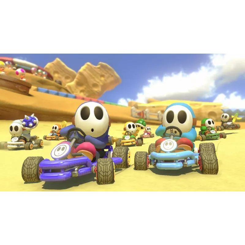 Nintendo Mario Kart 8 Deluxe Standard alemán, inglés, francés, italiano, japonés, neerlandés, portugués, ruso Nintendo Switch