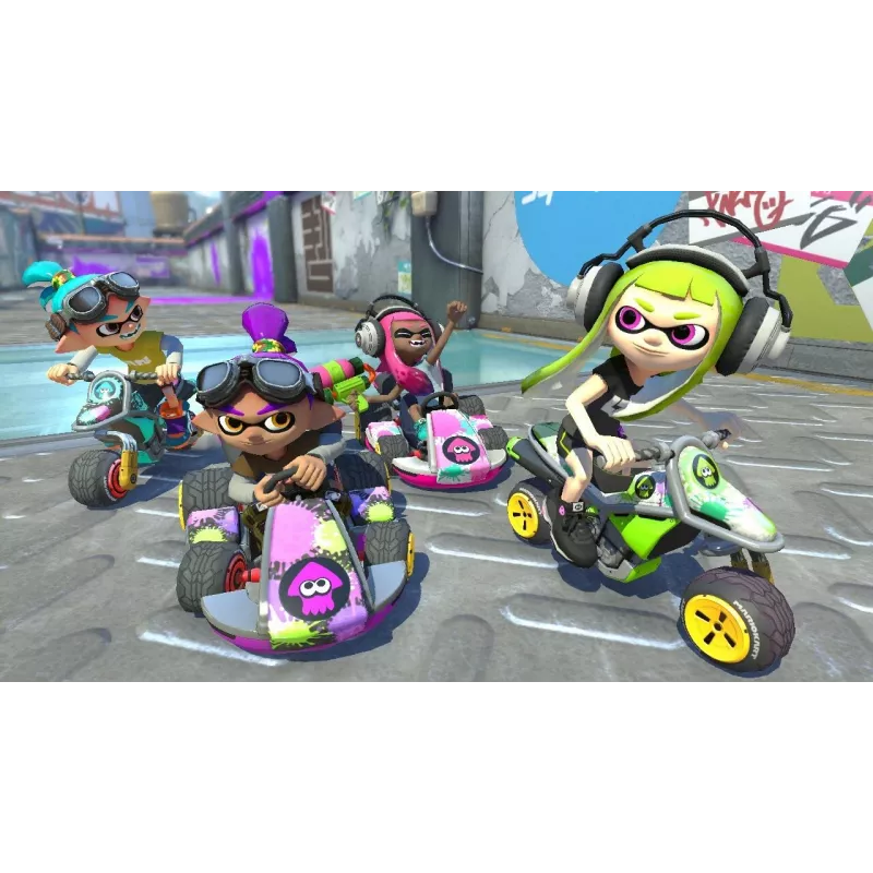 Nintendo Mario Kart 8 Deluxe Standard alemán, inglés, francés, italiano, japonés, neerlandés, portugués, ruso Nintendo Switch