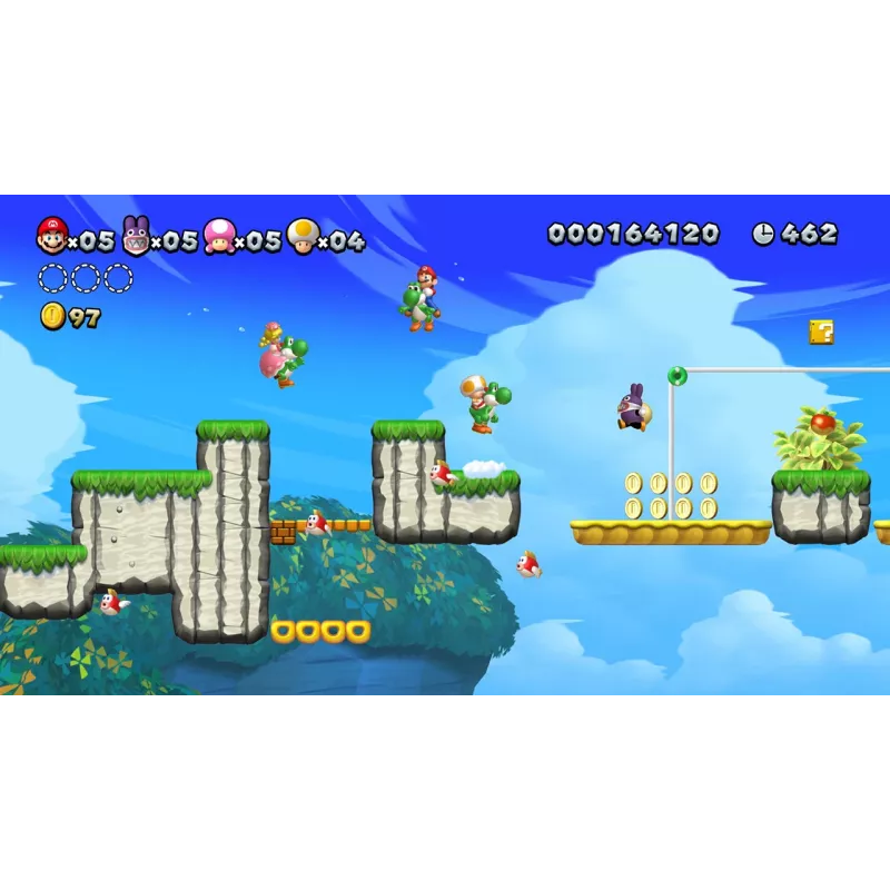 Nintendo New Super Mario Bros. U Deluxe, Switch alemán, inglés Nintendo Switch