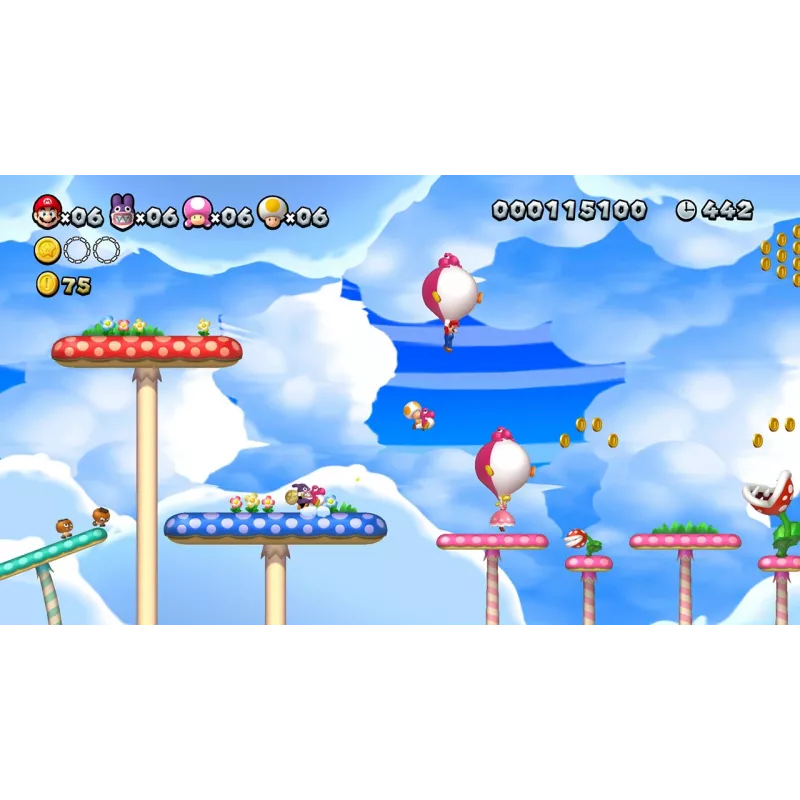 Nintendo New Super Mario Bros. U Deluxe, Switch alemán, inglés Nintendo Switch