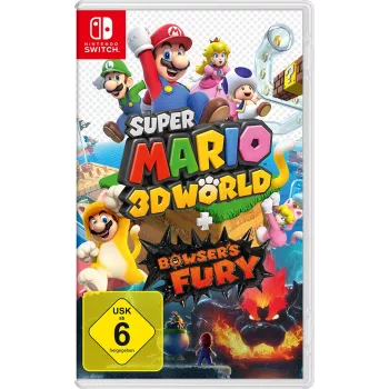Nintendo Super Mario 3D World + Bowser's Fury Standard+DLC alemán Nintendo Switch