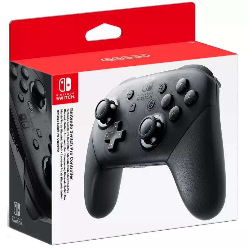 Nintendo Switch Pro mando negro Bluetooth gamepad analógico/digital Nintendo Switch, PC