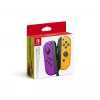 Gamepad NINTENDO Joy-Con inalámbrico Bluetooth para Nintendo Switch — negro/naranja/morado, analógico/digital, cruceta