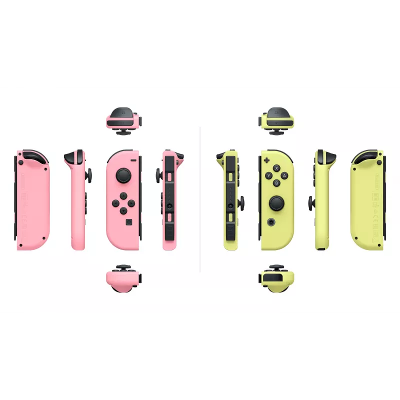 Nintendo 10011583 mando de juego rosa, amarillo Bluetooth gamepad analógico/digital Nintendo Switch, Nintendo Switch OLED