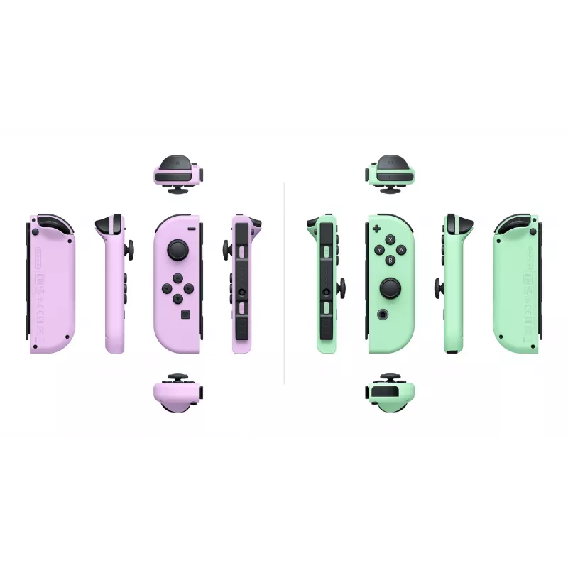 Nintendo 10011584 mando de juego verde, morado Bluetooth gamepad analógico/digital Nintendo Switch, Nintendo Switch OLED