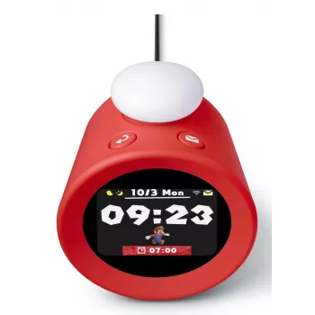 Nintendo 10013963 despertador despertador digital rojo